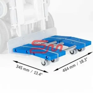 półka do schodołazu liftkar hd o wymiarach 464 mm x 345 mm