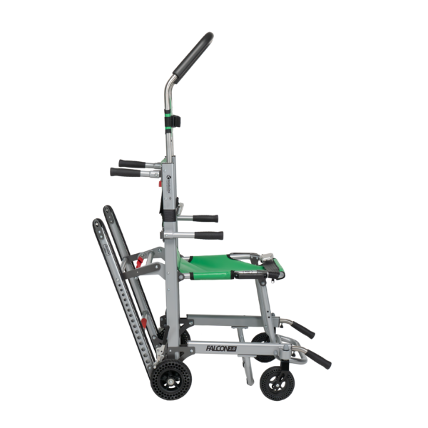 krzesło ewakuacyjne falcon 2.0 od boku