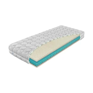 Materac piankowo-lateksowy Materasso Premier Biospring 21 cm z pokrowcem Silver Protect